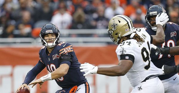 Bears QB Mitch Trubisky will go to London, is unlikely to play: report -  Chicago Sun-Times