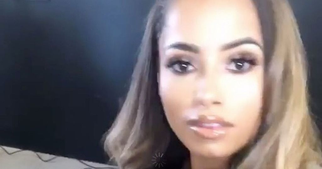 Love Islands Amber Gill Gets Double Takes As She 5024