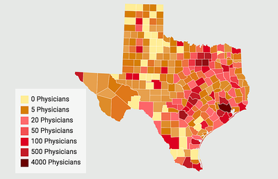 The Rural Health Care Crisis, Mapped