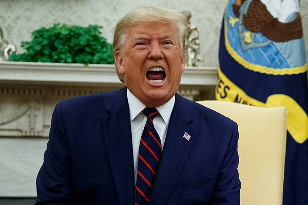 Donald Trump embraces conspiracies, spreads falsehoods and insults opponents amid impeachment
