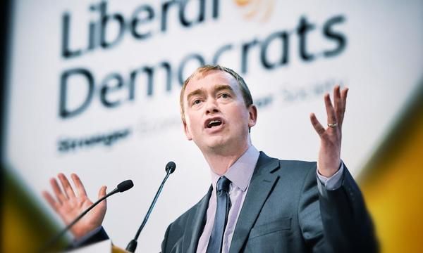 Tim Farron wins Lib Dem leadership contest, with 56% of the vote - Politics live