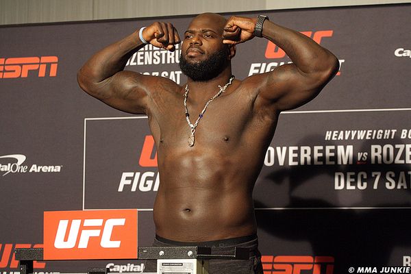 UFC on ESPN 7 results: Jairzinho Rozenstruik scores late TKO; tears Alistair Overeem’s lip