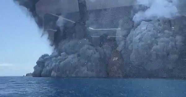 At least five dead and many more injured after volcano erupts in New Zealand