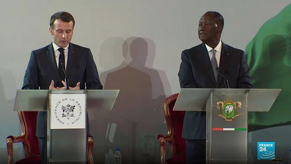 Macron calls colonialism a ‘grave mistake’ during visit to Ivory Coast