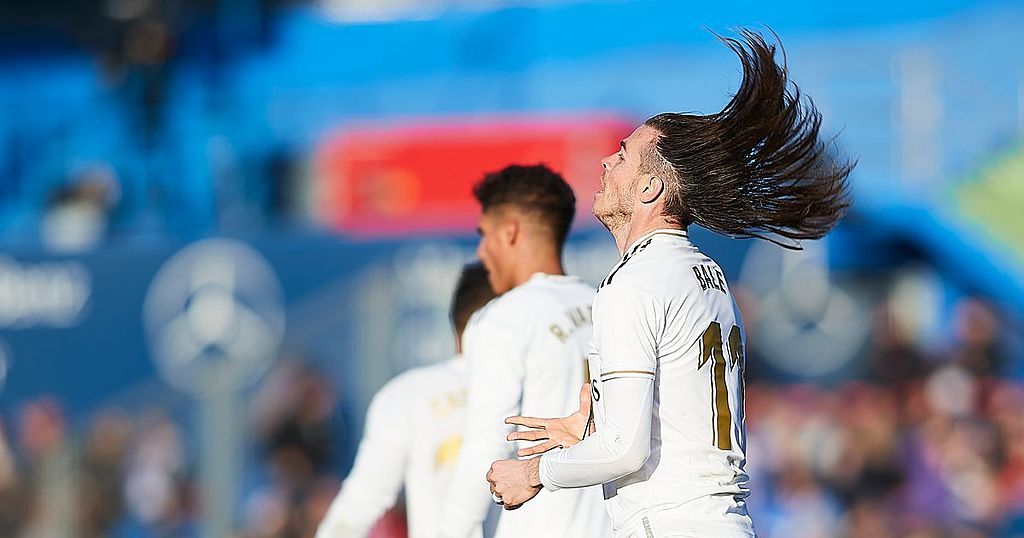 Gareth Bale unfurls famous man bun in the middle of…