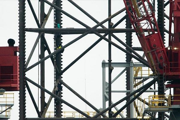 Extinction Rebellion activists arrested after 'short-sighted' gas rig occupation