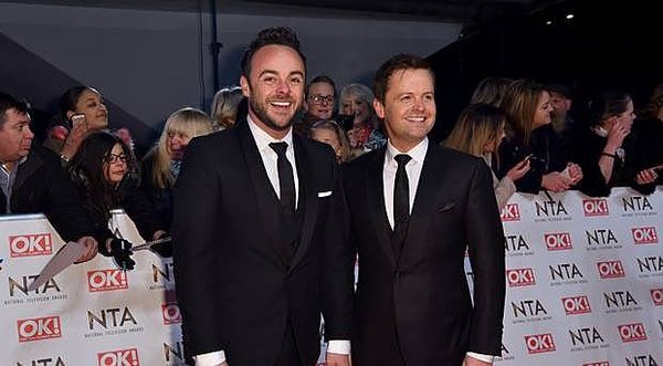 Ant and Dec are up for another award but The X Factor is out