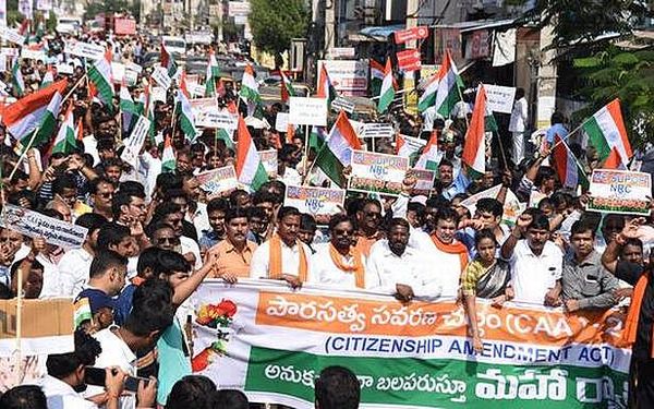 BJP takes out huge pro-CAA rally in Kurnool