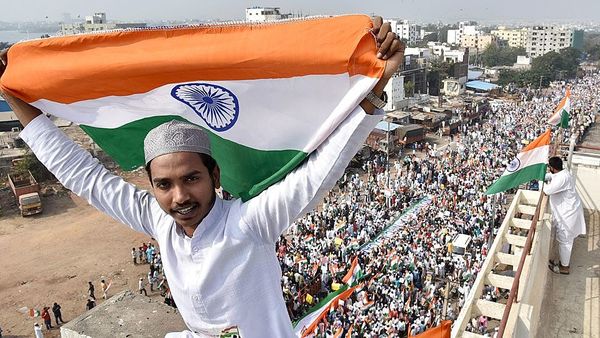 Thousands gather once again in Hyderabad to protest against CAA/NRC
