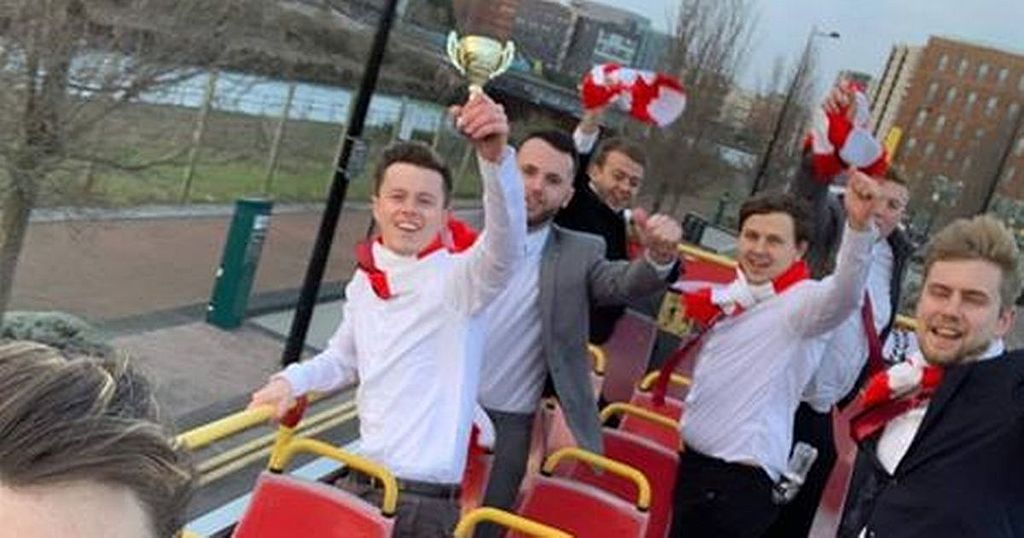 Cardiff five-a-side team celebrates unbeaten season…