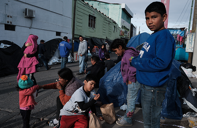 ‘Life is a Fight’: Scenes from a Migrant Tent Camp in Juárez