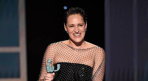 Victorious Phoebe Waller-Bridge keeps illustrious company at SAG Awards