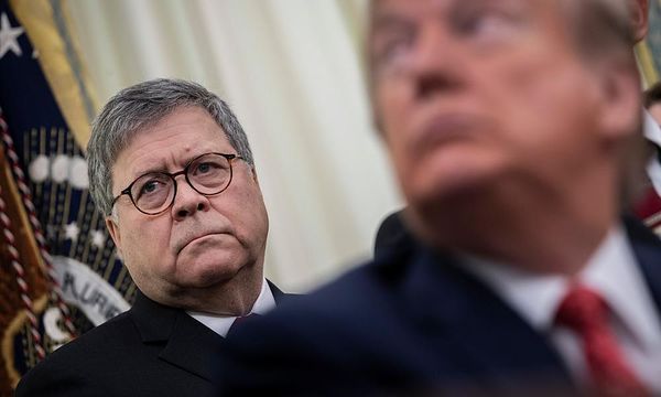 William Barr says Trump's tweets 'make it impossible to do my job'
