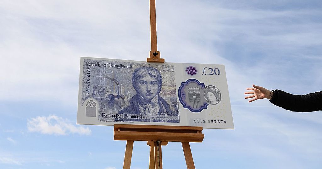 The new £20 note featuring artist JMW Turner has…