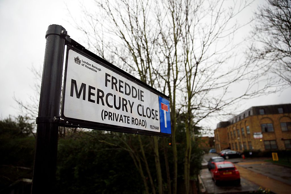 'Freddie Mercury Close' London street named after…