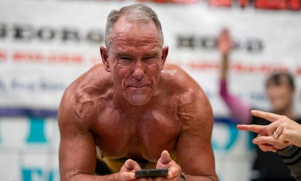 Core blimey: how a 62-year-old man planked for eight hours – and what he can teach us