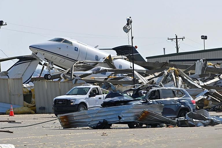 Nashville tornado Shocking images reveal devastation…