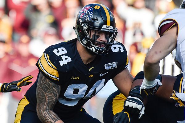 Could A.J. Epenesa fall to the Lions in the 2nd round?