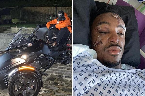 Rapper Bugzy Malone shouted 'I'm still alive' after horror