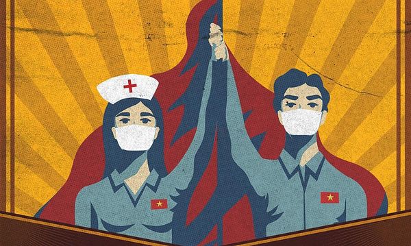 'In a war, we draw': Vietnam's artists join fight against Covid-19