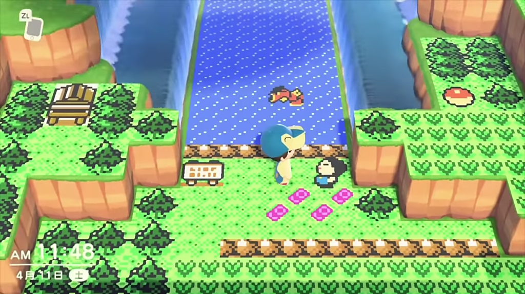 Recriaram o mundo de Pokémon Gold e Silver no Animal Crossing: New