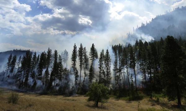 Western wildfires send noxious smoke to states hundreds of miles from flames