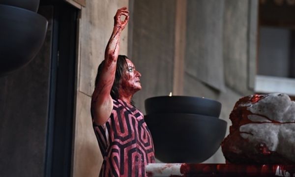 The Oresteia review – visceral in every sense