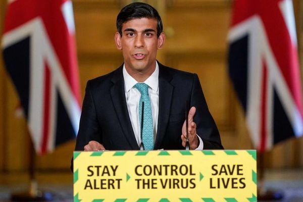 Businesses must start paying towards the worker furlough scheme from August, Rishi Sunak announces