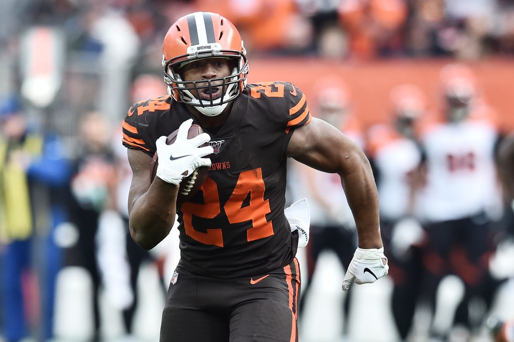 Nick Chubb, Myles Garrett earn spots on PFF’s Top 50…