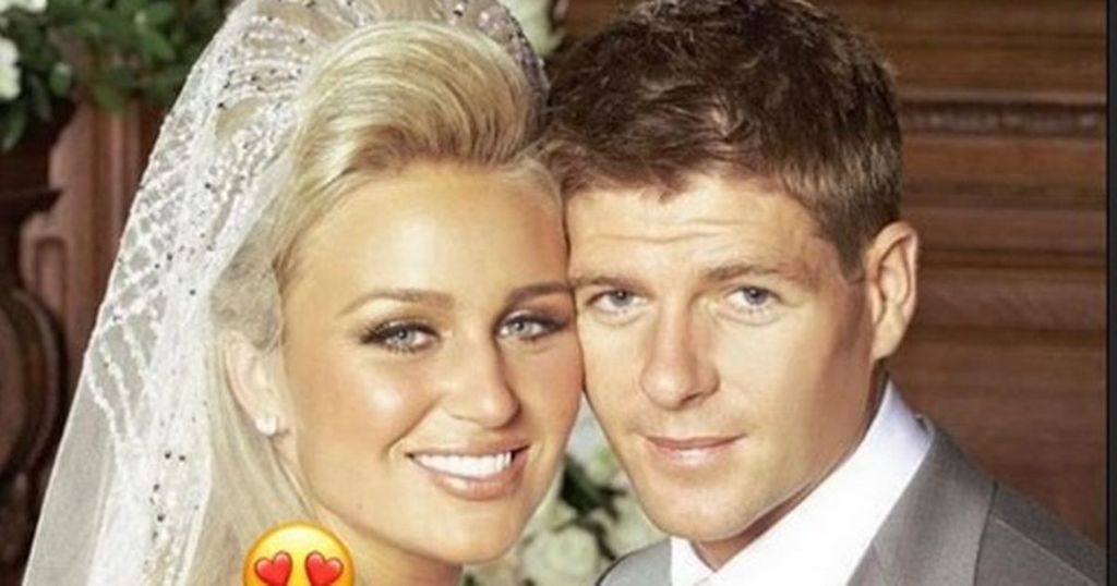 Steven Gerrard Shares Adorable Wedding Throwback Snap…