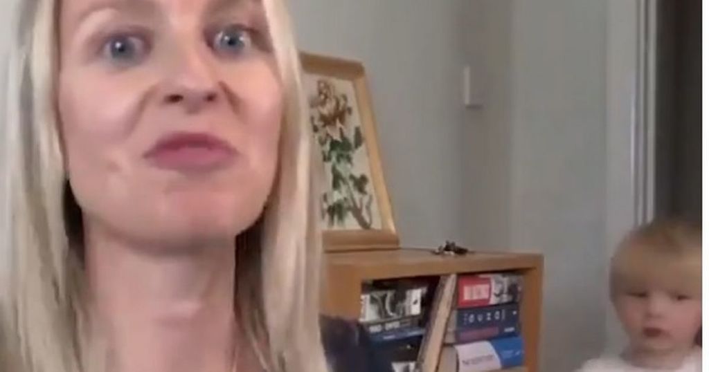 Sky News reporter's son crashes interview and asks for…