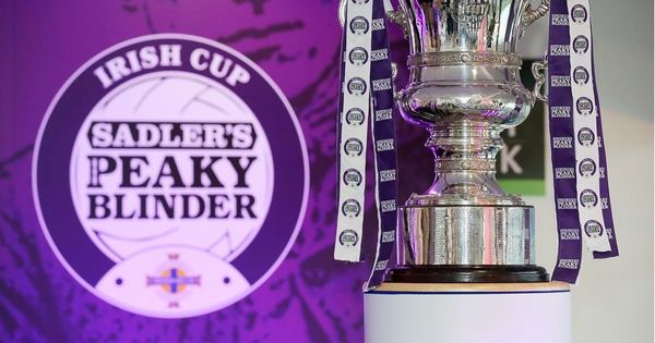 Irish Cup semi-finals and final to be shown live on the BBC