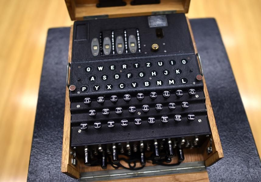 The Rarest Of WWII Nazi Enigma Encryption Machines…