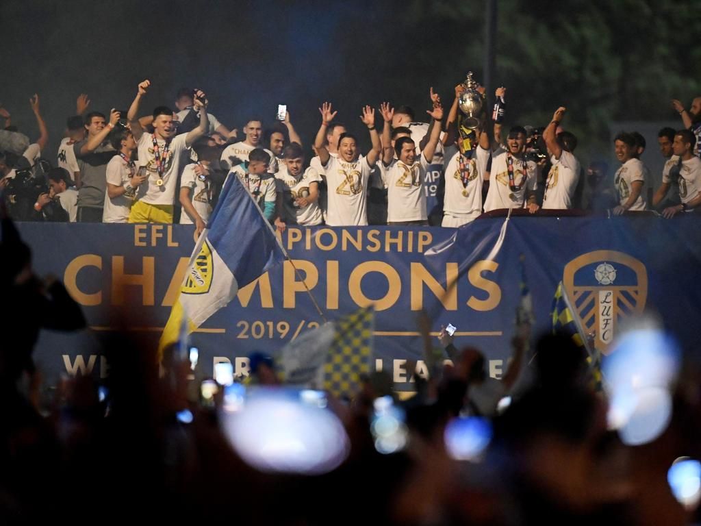 Leeds defend decision to lift Championship trophy on…