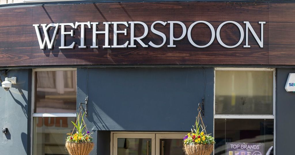 Wetherspoons' new menu prices under Eat Out to Help…