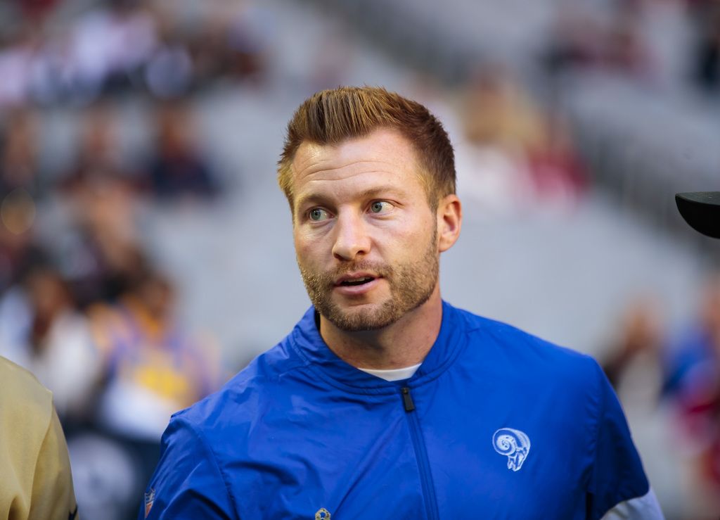 Sean McVay donates $25K to help supply kids with…