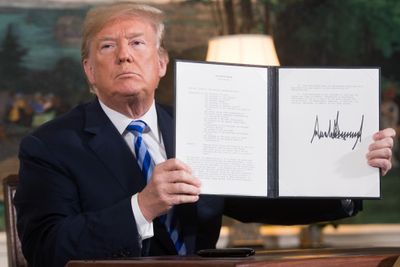 Trump Misses Being Part of the Iran Deal