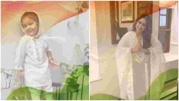 Sara Ali Khan celebrates Independence Day with then and now pictures from childhood and as a grownup. See here