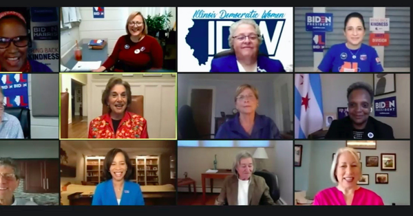 Illinois Democratic women tout ‘empathetic and resilient’ Biden over ‘woman-hater’ Trump