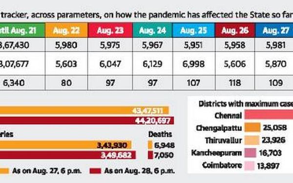 Nearly 6,000 persons test positive for COVID-19