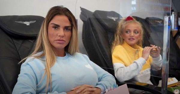 Inside Katie Price's garden party as she treats boyfriend Carl to cinema  and slap-up meal for his birthday