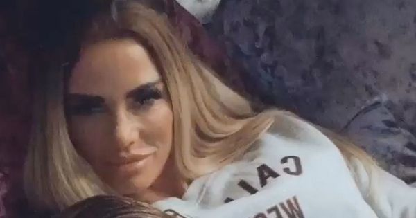 Inside Katie Price's garden party as she treats boyfriend Carl to cinema  and slap-up meal for his birthday