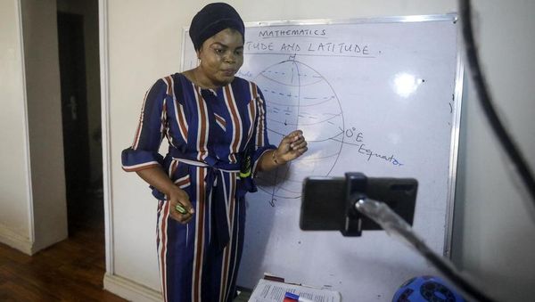 ‘I feel that I can teach the whole world’: Nigerian teacher hails online classes