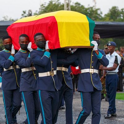 Funeral held for former Everton player Christian Atsu after earthquake tragedy