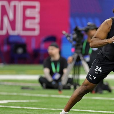 Giant NFL Draft prospect had incredibly dominant high school highlight tape