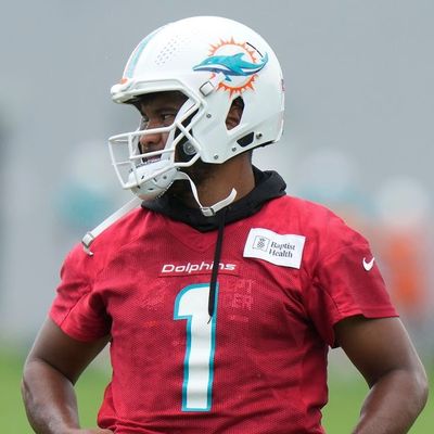 Tua Tagovailoa body transformation spotted by fans at Miami Dolphins training camp
