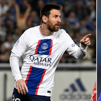 Lionel Messi beats Cristiano Ronaldo record as strike helps PSG secure Ligue 1 title
