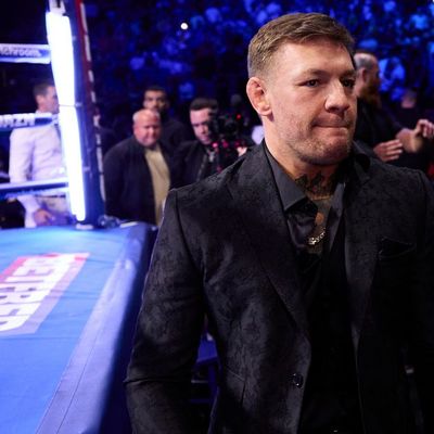 Video shows Conor McGregor being hit with beer at Katie Taylor v Chantelle Cameron fight