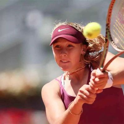 Mirra Andreeva is cool on Grand Slam debut