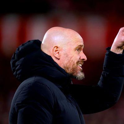 Erik ten Hag says things are on the up at Manchester United